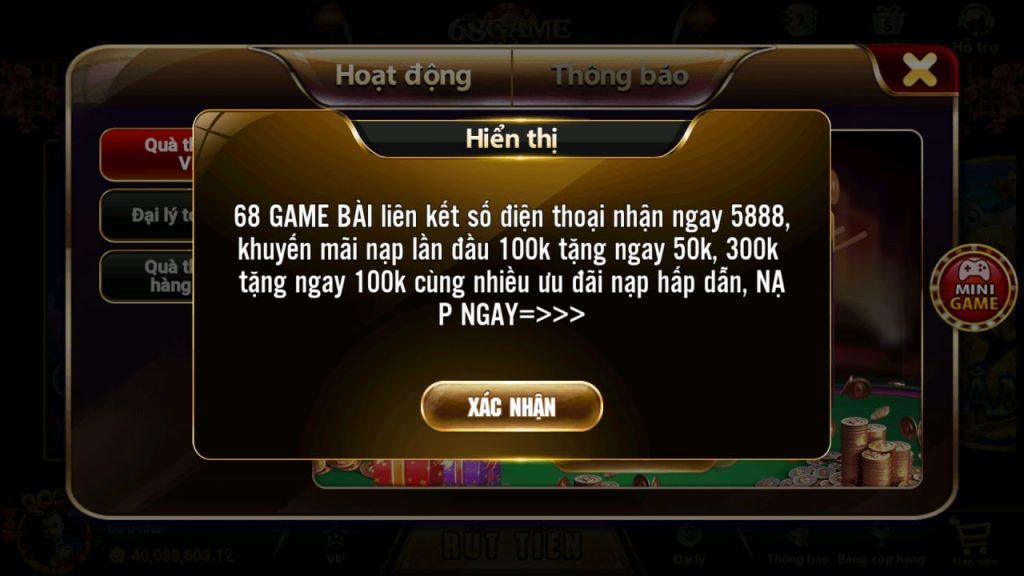 Hướng Dẫn Đổi Mật Khẩu 68 Game Bài An Toàn