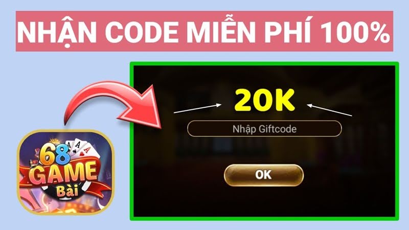 Cập nhật Gifcode 68 Game Bài Mới Nhất 2025 – Ưu Đãi Hấp Dẫn